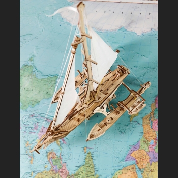 Trimaran Merihobus / Jacht żaglowy - UGEARS